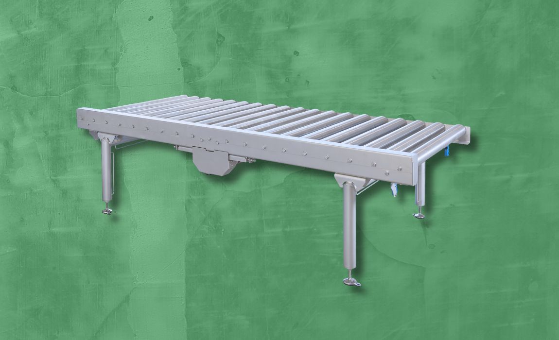 RVS rollenbaan enkellaags