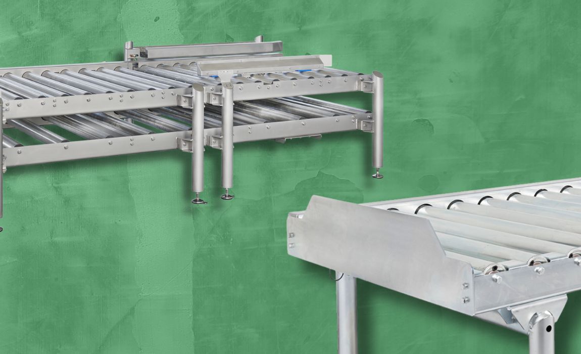 RVS rollenbaan enkellaags