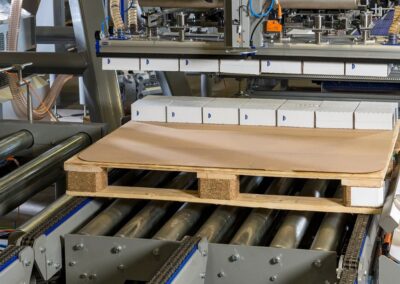 Haakse overzetter voor rollenbanen en kettingbanen